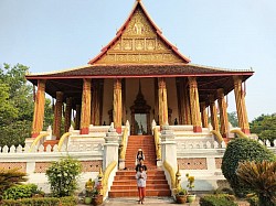 มุขด้านหน้าหอพระแก้ว